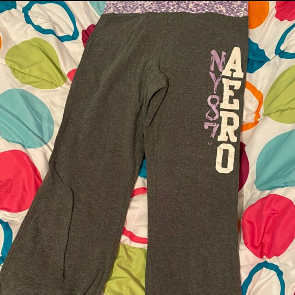 Aero gray yoga pants